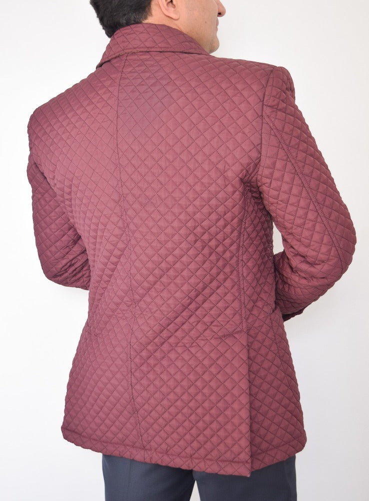 Saco Capitonado Rojo