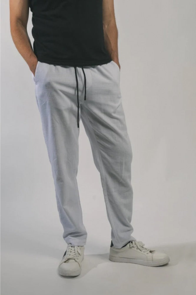 Pantalón Lino Blanco